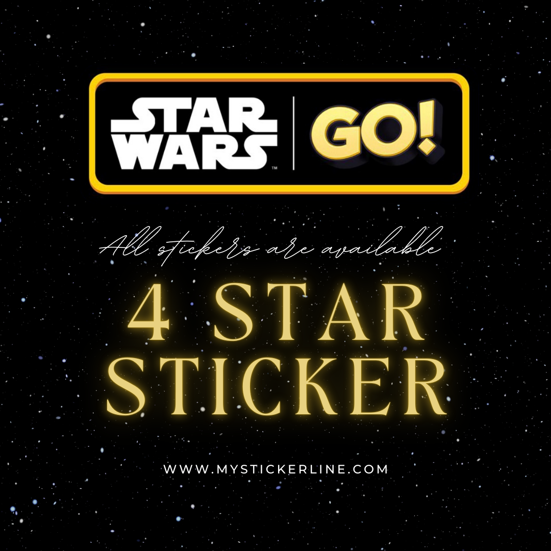 4 Star Stickers