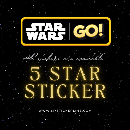 5 Star Stickers